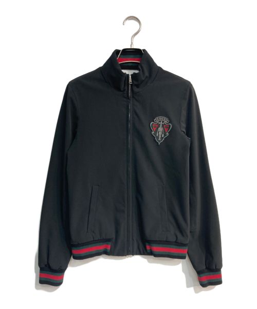 GUCCI（グッチ）GUCCI (グッチ) トラックジャケット　310315 XT315 ブラック サイズ:XSの古着・服飾アイテム