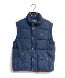 POLO RALPH LAUREN（ポロ・ラルフローレン）の古着「ダウンベスト」｜ネイビー