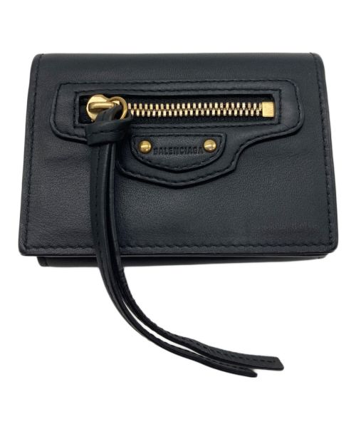 BALENCIAGA（バレンシアガ）BALENCIAGA (バレンシアガ) NEO CLASSIC Wallet　640107 ブラック サイズ:-の古着・服飾アイテム