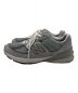 NEW BALANCE (ニューバランス) ローカットスニーカー M990GL5 グレー サイズ:25cm：10000円