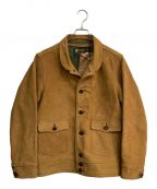 BUZZ RICKSON'Sバズリクソンズ）の古着「A-1 CIVILIAN MODEL HORSE NUBUCK　BR80379」｜ベージュ