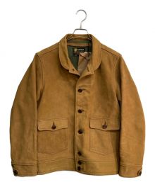 BUZZ RICKSON'S（バズリクソンズ）の古着「A-1 CIVILIAN MODEL HORSE NUBUCK　BR80379」｜ベージュ