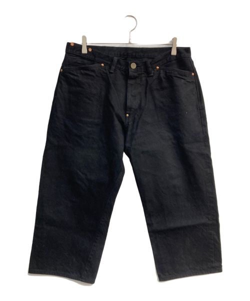 Tender（テンダー）Tender (テンダー) 132 DENIM WIDE ブラック サイズ:4の古着・服飾アイテム