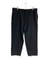 Yohji Yamamoto pour homme（ヨウジヤマモト プールオム）の古着「REGULATION/GABARDINE STRING PANTS　HE-P02-141」｜ブラック