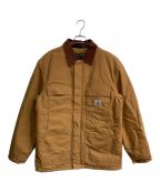 CarHarttカーハート）の古着「DUCK TRADITIONAL ARCTIC QUILT-LINED COAT　8000004287」｜ブラウン