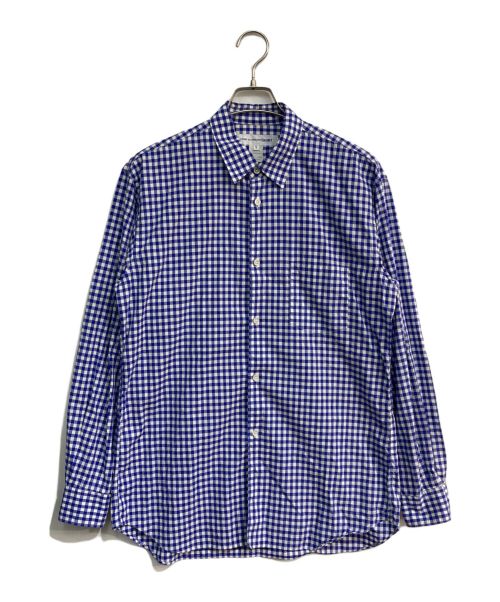 COMME des GARCONS（コムデギャルソン）COMME des GARCONS (コムデギャルソン) チェックシャツ　CDGS2GG ブルー サイズ:Mの古着・服飾アイテム