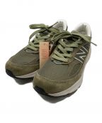 NEW BALANCEニューバランス）の古着「ローカットスニーカー MiUSA True Camo 　U990TB6」｜カーキ