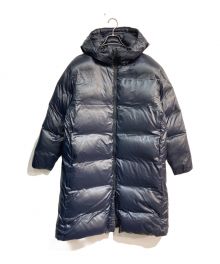 MARMOT×BEAMS（マーモット×ビームス）の古着「ロングダウンコート　TOALJK08BB」｜ネイビー×ブラック