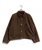 yoko sakamotoヨーコ サカモト）の古着「DENIM JACKET - NATURAL GARMENT DYE NATURAL GARMENT DYE」｜ブラウン