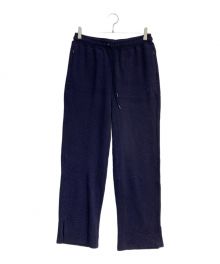 CHASE（チェイス）の古着「WAFFLE SLIT SLACKS CHA-04」｜ネイビー