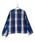 SANDWATERR (サンドウォーター) RESEARCHED LINNING SHIRT FLANNEL CHECK　SW-S0103 ブルー×ホワイト サイズ:3：10000円