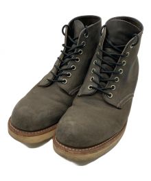 RED WING（レッドウィング）の古着「ラウンドトゥワークブーツ　8190」｜ブラウン