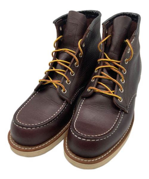 RED WING（レッドウィング）RED WING (レッドウィング) 6-inch Classic Moc ワークブーツ　8847 ブラウン サイズ:8の古着・服飾アイテム