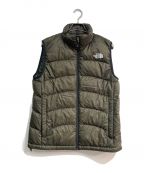 THE NORTH FACEザ ノース フェイス）の古着「ダウンベスト　ACONCAGUA VEST　ND92243」｜カーキ