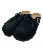 BIRKENSTOCKビルケンシュトック）の古着「BOSTON BLACK SUEDE　1027067」｜ブラック