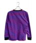 Noah (ノア) Striped Crew Neck T-Shirt ピンク×ブルー サイズ:S：5000円