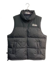 FIRST DOWN（ファーストダウン）の古着「BUBBLE DOWN VEST MICROFT　F542002」｜ブラック