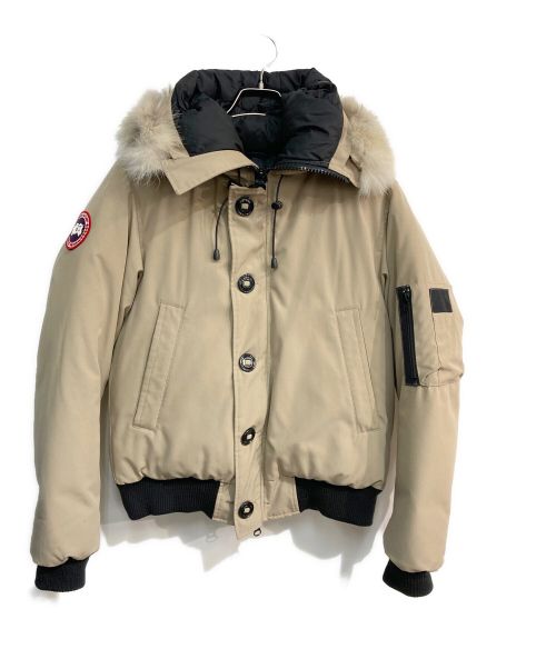 CANADA GOOSE（カナダグース）CANADA GOOSE (カナダグース) LABRADOR DOWN JACKET　7958JM 代理店有 ベージュ サイズ:Mの古着・服飾アイテム