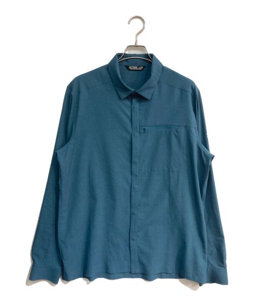 ARC'TERYX（アークテリクス）ARC'TERYX (アークテリクス) SKYLINE LS SHIRT MELANGE X000006964-141793 ブルー サイズ:Lの古着・服飾アイテム