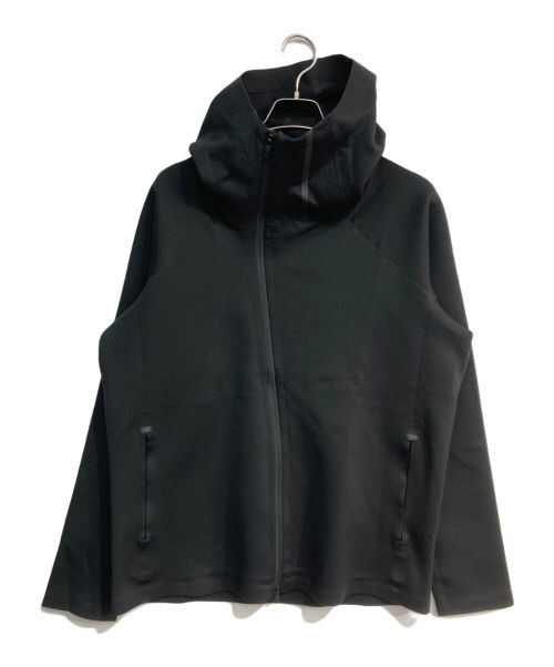 DESCENTE ALLTERAIN（デザントオルテライン）DESCENTE ALLTERAIN (デザントオルテライン) PRIMEFLEX STRETCH HOODIE　DAMMGC21 ブラック サイズ:L-XLの古着・服飾アイテム