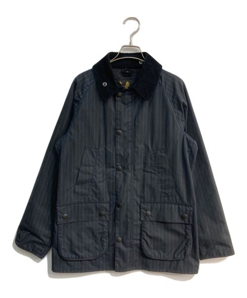 Barbour（バブアー）Barbour (バブアー) ストライプオイルドジャケット　1302242 ネイビー サイズ:36の古着・服飾アイテム