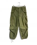 US ARMYユーエスアーミー）の古着「M-65 FIELD PANTS　74年製 SERVAL　DSA100-74-C-0084」｜グリーン