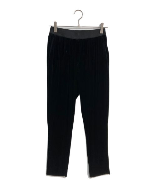 LIten（リテン）LIten (リテン) Velour easy pants　LIT24AW-PT-001 ブラック サイズ:2の古着・服飾アイテム