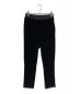 LIten（リテン）の古着「Velour easy pants　LIT24AW-PT-001」｜ブラック