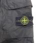 中古・古着 STONE ISLAND (ストーンアイランド) ガーメントダイ ストレッチ テーパード カーゴパンツ　101531303 ブラック サイズ:W33：30000円