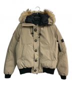 CANADA GOOSEカナダグース）の古着「LABRADOR DOWN JACKET　7958JM」｜ベージュ