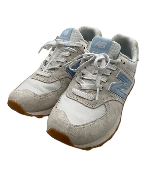 NEW BALANCE（ニューバランス）NEW BALANCE (ニューバランス) ローカットスニーカー WL574QA2 ベージュ サイズ:25cmの古着・服飾アイテム