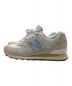 NEW BALANCE (ニューバランス) ローカットスニーカー WL574QA2 ベージュ サイズ:25cm：6000円