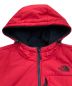 中古・古着 THE NORTH FACE (ザ ノース フェイス) Denali Hoodie　NA71952 レッド×ブラック サイズ:M：8000円