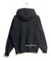 Supreme (シュプリーム) COMME des GARCONS SHIRT (コムデギャルソンシャツ) Split Box Logo Hooded Sweatshirt ブラック サイズ:M：35000円