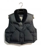 RockyMountainFeatherBedロッキーマウンテンフェザーベッド）の古着「ANNELLE VEST　210-182-03」｜ブラック