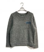 SUPPLIERサプライヤー）の古着「CROSS GRADATION KNIT」｜グレー