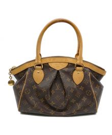 LOUIS VUITTON（ルイ ヴィトン）の古着「ハンドバッグ　モノグラム　ティヴォリPM　M40143　made in USA」｜ブラウン