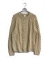 NIKE（ナイキ）の古着「CABLE KNIT SWEATER LS RATTAN　DQ5177-206」｜ベージュ