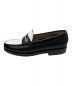 G.H.BASS (ジーエイチバス) LARSON MOC PENNY LOAFER　WEEJUNS　BA11010H ホワイト×ブラック サイズ:40　1/2：18000円