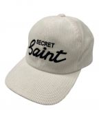 SAINT MICHAELセントマイケル）の古着「SECRET CAP」｜アイボリー