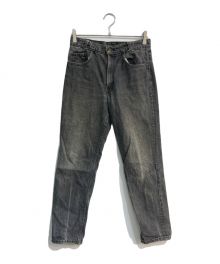 LEVI'S（リーバイス）の古着「ケミカルウォッシュ デニムパンツ　90‘s　ボタン裏52　505-0258」｜グレー