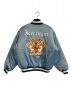 Ice Cream (アイスクリーム) SATIN VARSITY JACKET　ICJP233X002 ブルー サイズ:S 未使用品：11000円