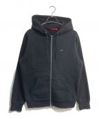 SUPREMEシュプリーム）の古着「Small Box Zip Up Hooded Sweatshirt」｜ブラック