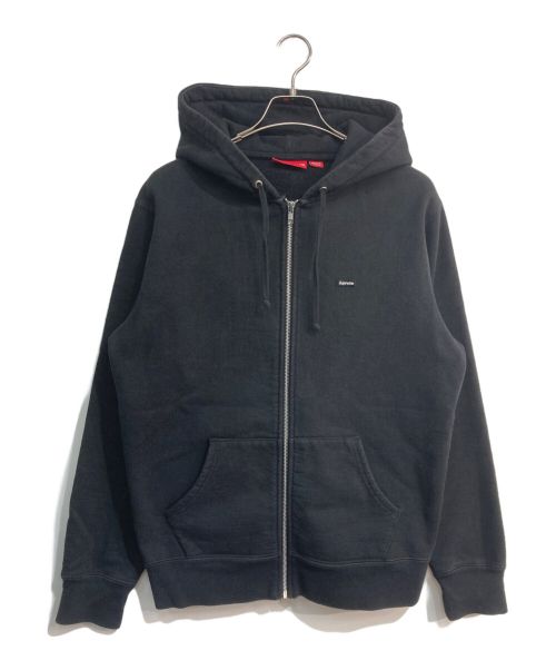 SUPREME（シュプリーム）Supreme (シュプリーム) Small Box Zip Up Hooded Sweatshirt ブラック サイズ:Mの古着・服飾アイテム