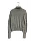 MAATEE&SONS（マーティーアンドサンズ）の古着「WOOSTED TURTLE NECK SWEATER　MT3303-0101」｜グレー