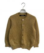 JUNYA WATANABE COMME des GARCONSジュンヤワタナベ コムデギャルソン）の古着「gold glitter cardigan　2007AW　JD-N014」｜ゴールド