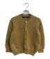 JUNYA WATANABE COMME des GARCONS（(ジュンヤワタナベ コムデギャルソン）の古着「gold glitter cardigan　2007AW　JD-N014」｜ゴールド