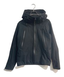 DESCENTE ALLTERRAIN（デザイント オルテライン）の古着「ACTIVE SHELL JACKET　DAMMGC45」｜ブラック