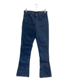 LEVI'S（リーバイス）の古着「70'sブーツカットジーンズ　ボタン裏8 オレンジタブ　1646-0217」｜インディゴ