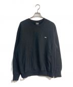 FTCエフティーシー）の古着「SMALL BOX LOGO CREW NECK」｜ブラック